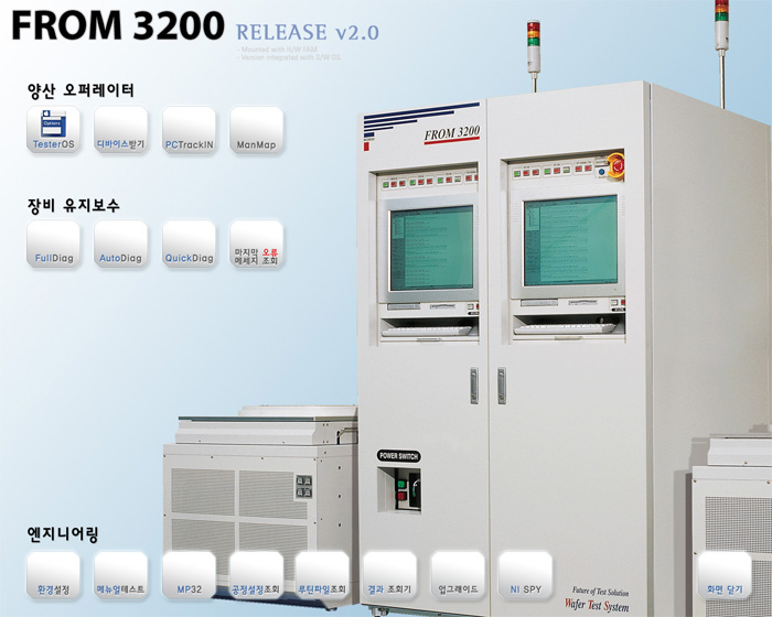 Samsung Semiconductor end process memory wafer Buning Tester (portfolio_SamsungMemory)
