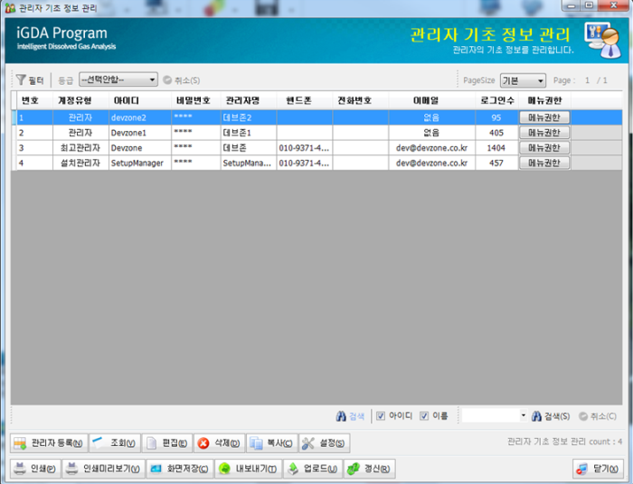 Hyosung/ Gas in Oil transformer Analysis diagnostic systems development (portfolio_Hyosung)