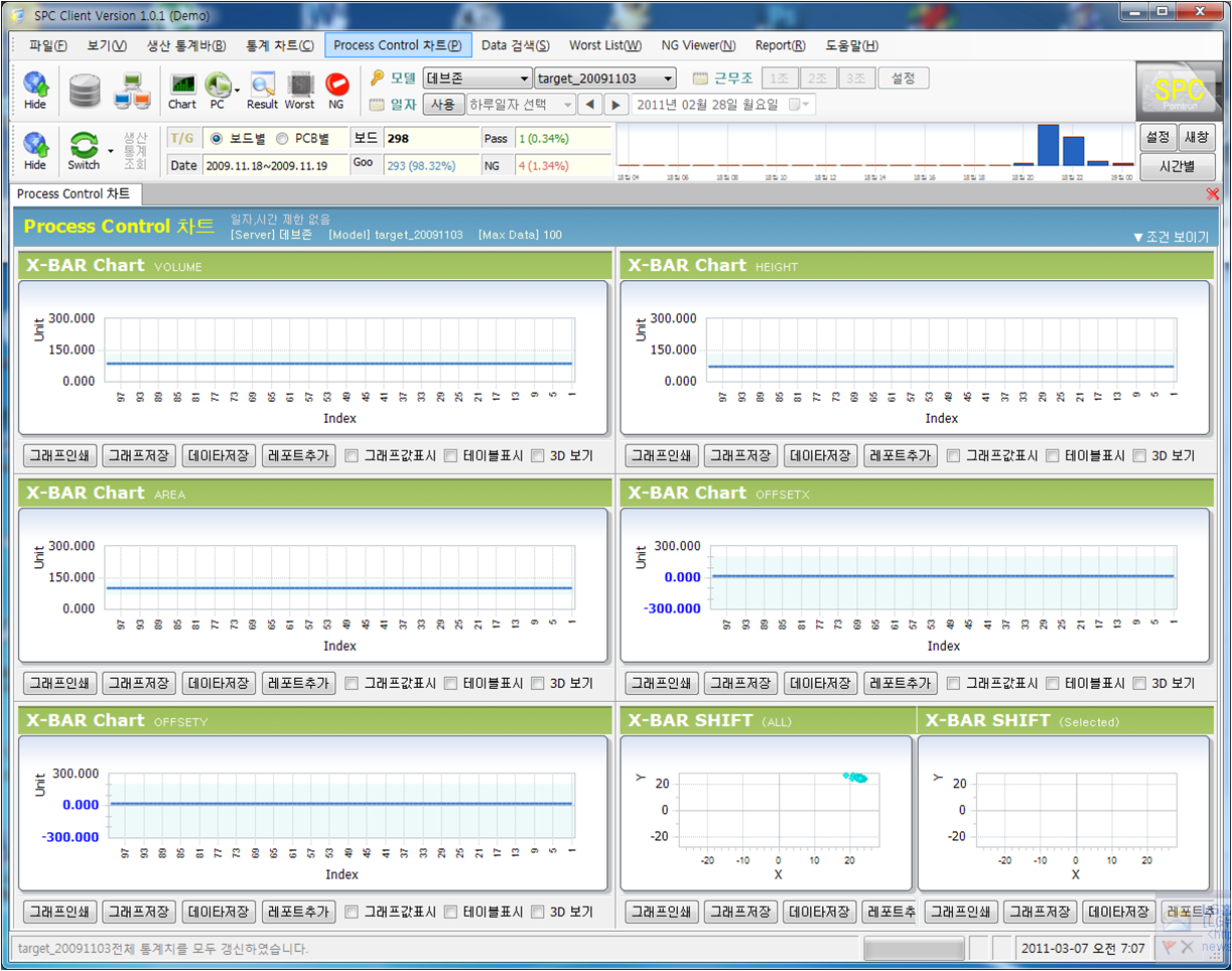 DevMonitoringSW - PCB 검사 장비 모니터링 시스템